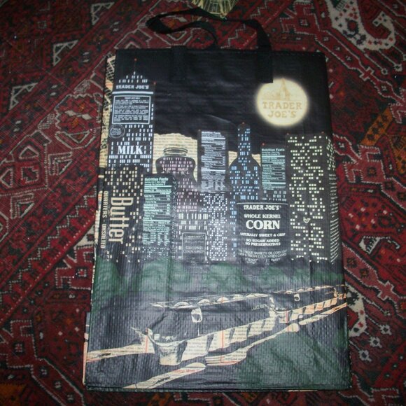 Trader Joe’s RARE NOCTURNE Night View Reusable Shopping Bag (NWT) - Mystery Bag - Picture 2 of 5